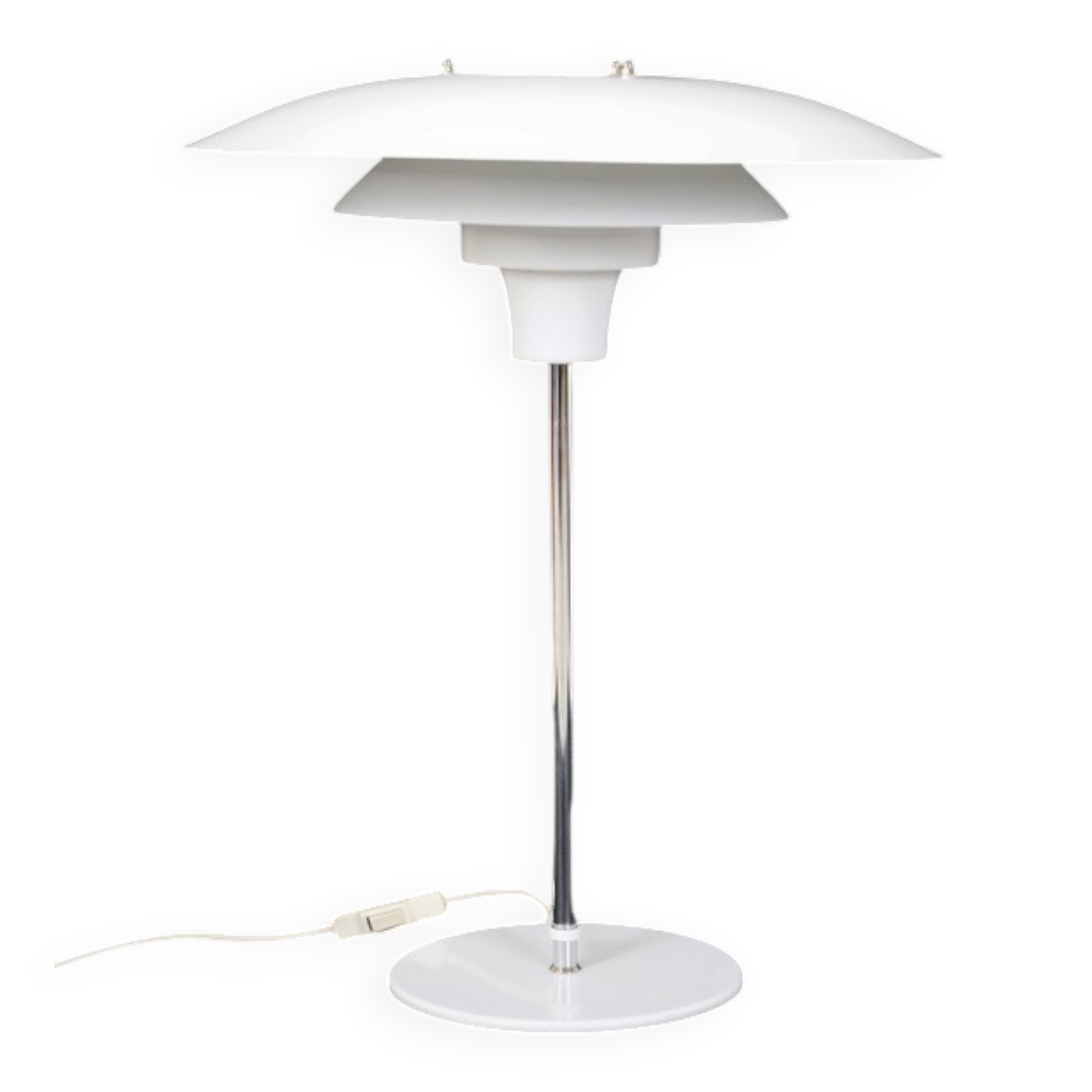 Danish modern design multilayer table lamp / desk lamp / 1970s / 1980s