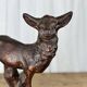 Terracotta sculpture of a young stag, Salvetti, 20th century