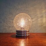 Bubble glass table lamp, Space Age style, 70s