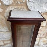 Petite vitrine à poser en acajou