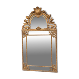 Regency style mirror in gilded wood, 19th century