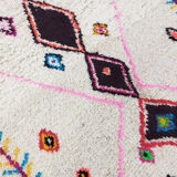 Handmade moroccan berber carpet 241 x 148 cm