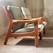 Set of 2 Georg Thams armchairs for Vejen Polstermøbelfabrik in teak, Denmark 1960