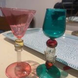 Murano liqueur glasses