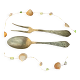 Vintage gold cutlery