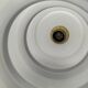 Vintage opaline suspension