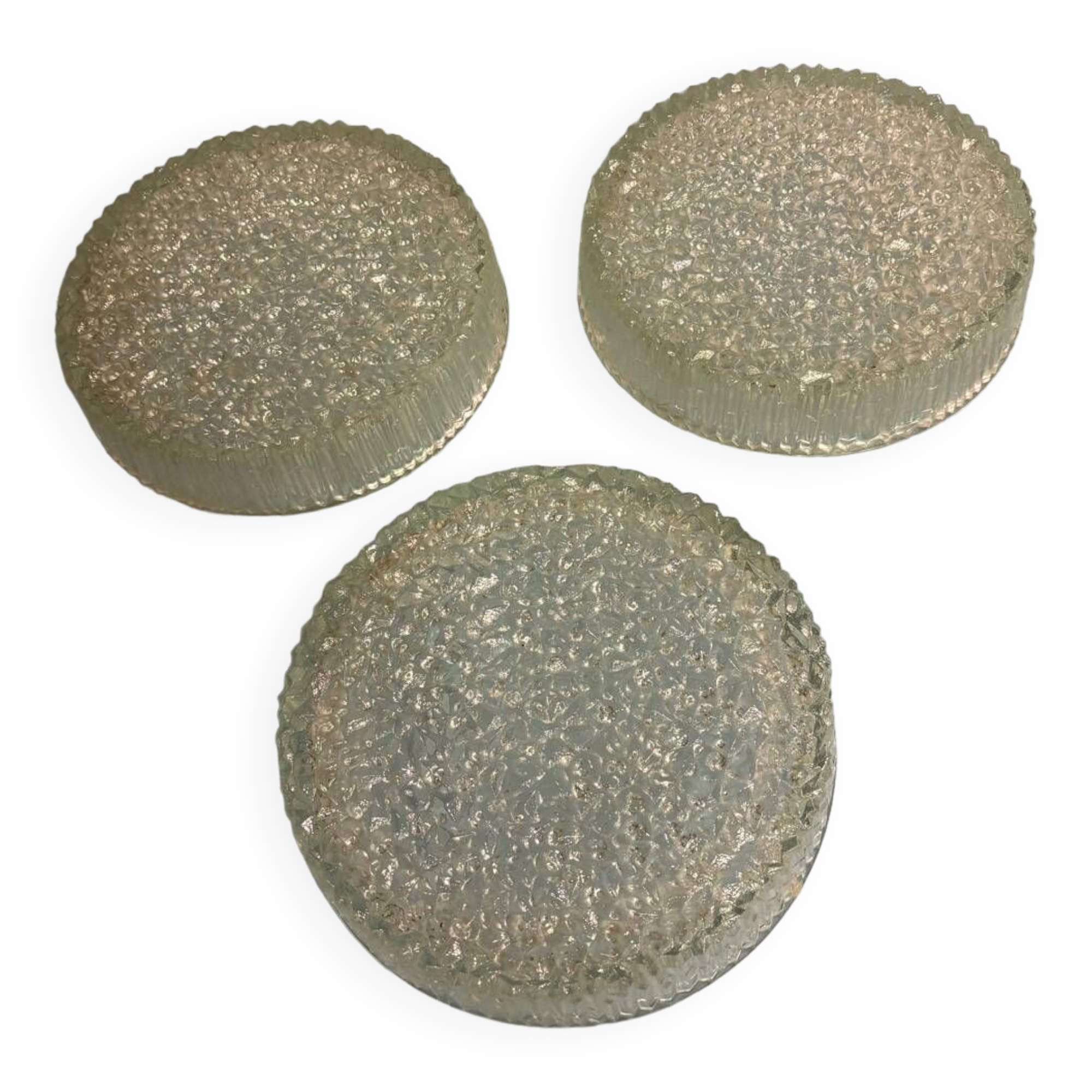 Globe en verre moulé