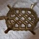 Brass turtle flat bottom
