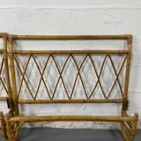 Bamboo headboard and legs