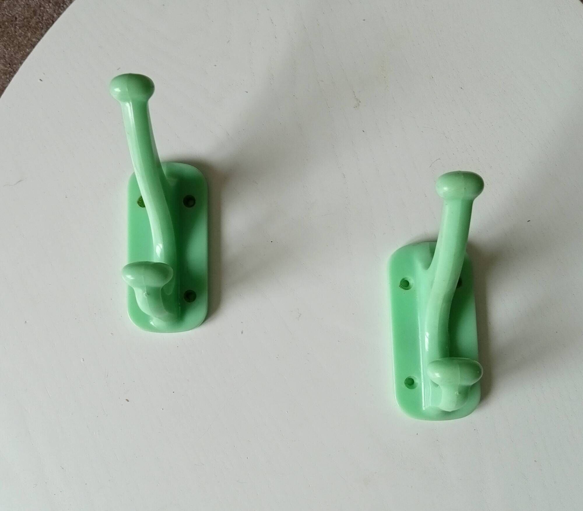 Vintage bakelite coat hook from the 60s