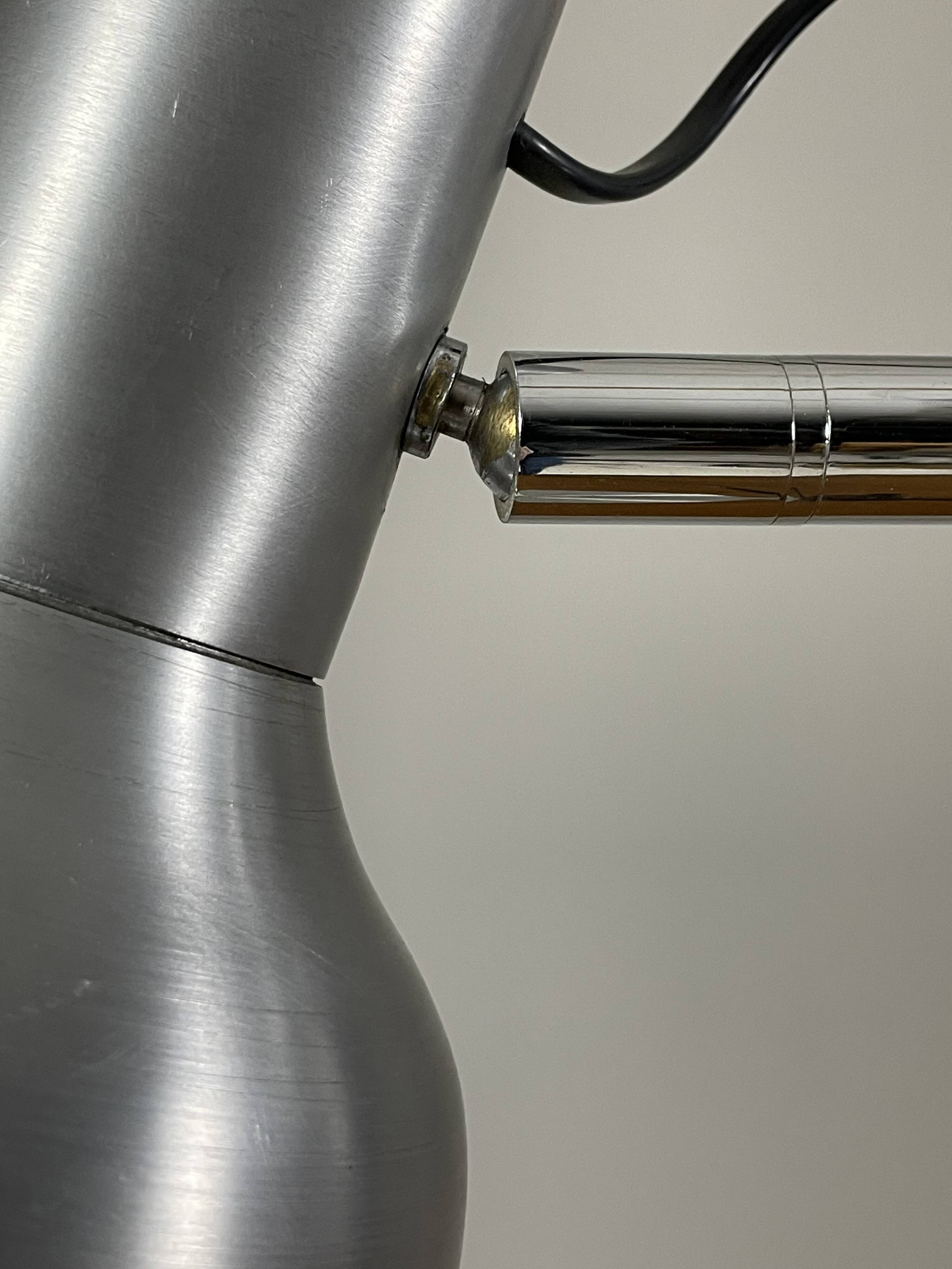 1970s metal desk lamp