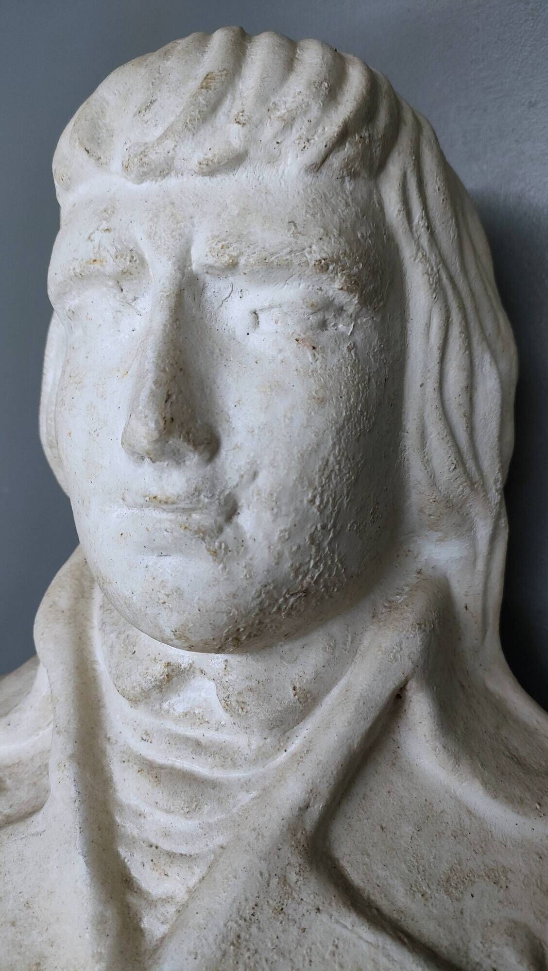 Important Buste Ancien du Général Bonaparte d'après Corbet – Terre Cuite -