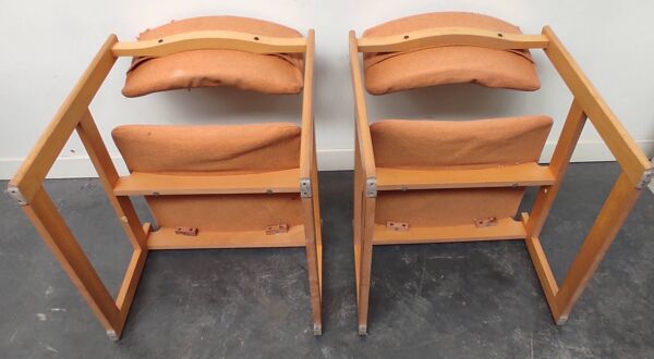 Paire fauteuils SFC 3001 de Michel Mortier  1960