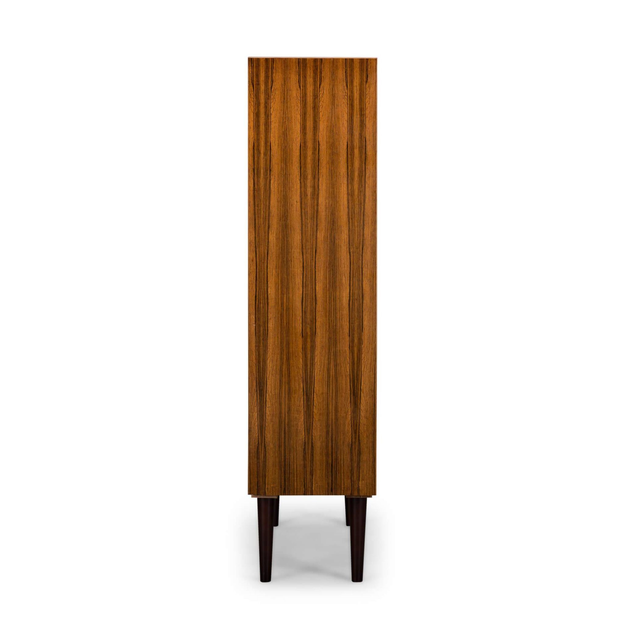 Danish midcentury modern  Rosewood Bookcase by Hundevad & Co, 1960s