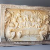 Cuadro relieve ultima cena.