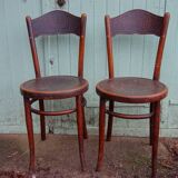 Paire de chaise bistrot Kohn