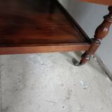 Magazine rack, mahogany vinyl rack, 19th century