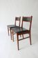 Pair of Danmark chairs, Scandinavian design, 1960s vintage from the 1970s.