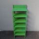 Old wooden shelf store display