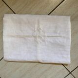 Cotton pillowcase with monogram MR