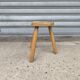 Tabouret tripode en bois de hêtre 1960