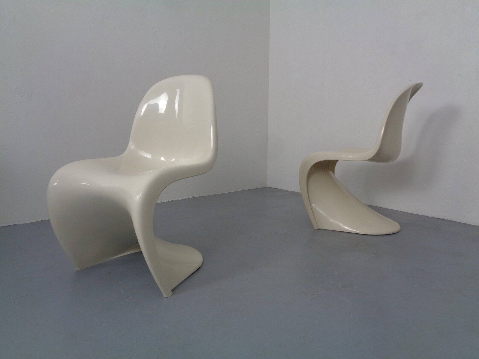 Set of chairs by Verner Panton for Herman Miller, 1970s