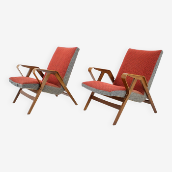 1960s Pair of Tatra Armchairs, Czechoslovakia