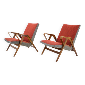 1960s Pair of Tatra Armchairs, Czechoslovakia