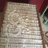 Two-coloured rattan box