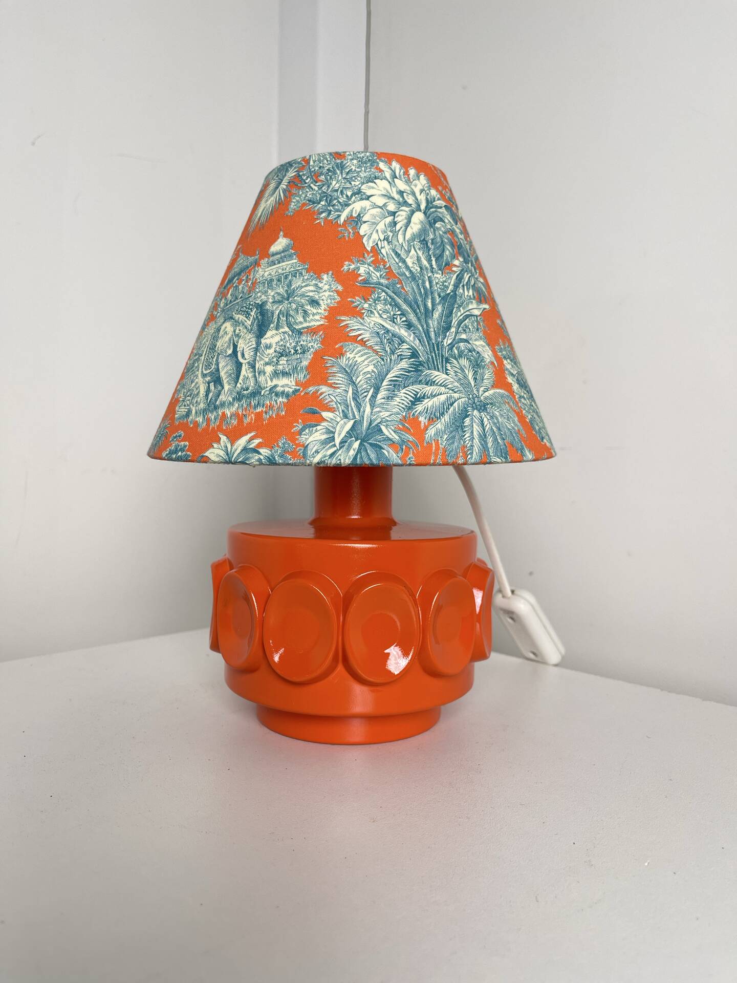 Lampe en verre 1970