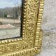 Deux miroir ancien 19eme bois chêne Napoléon sculpté