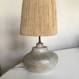 Lampe de grès Accolay 70 abat jour de corde