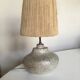 Lampe de grès Accolay 70 abat jour de corde