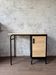 Black and wood children's desk