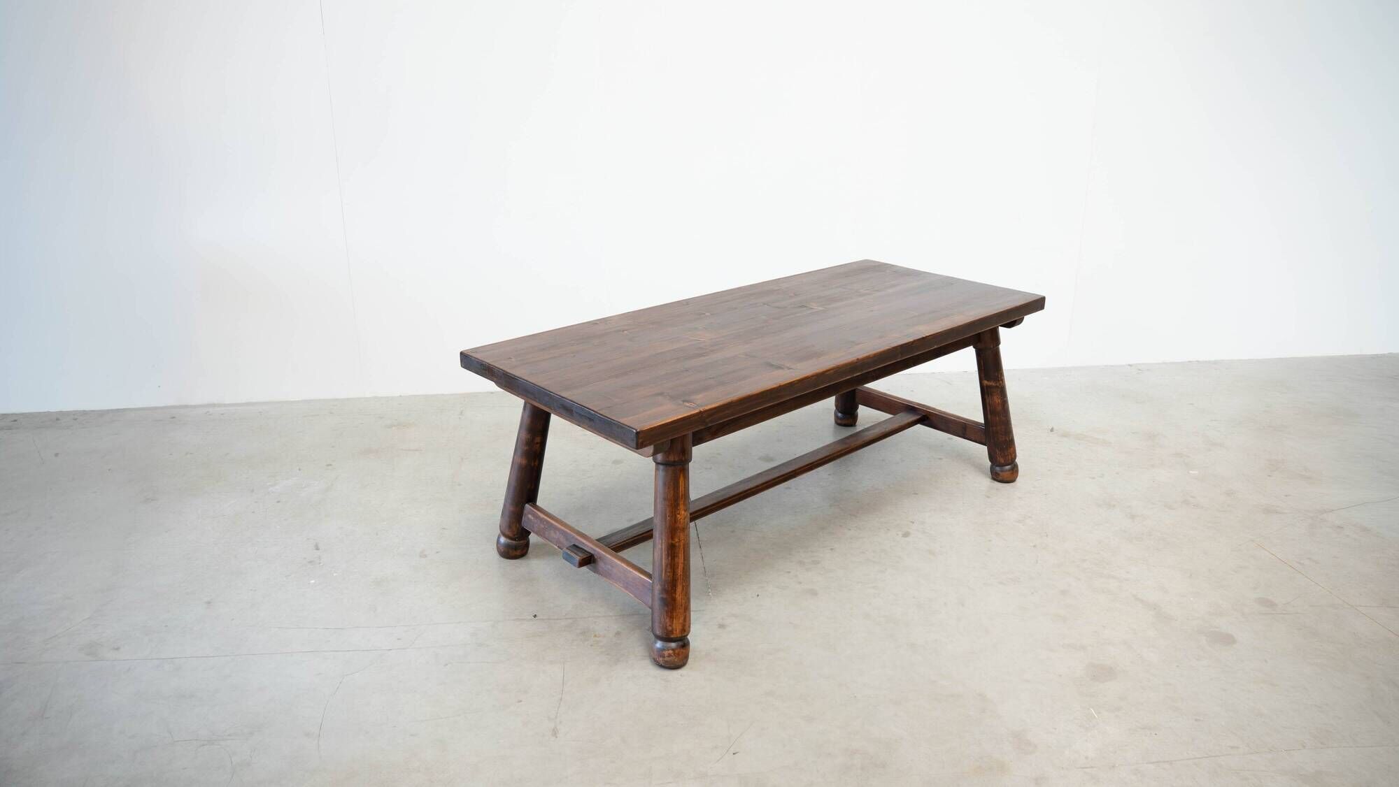 French brutalist dining table inspired by Georges Robert