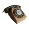 Vintage ptt socotel s63 dial phone, 1975