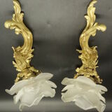 Paire d'appliques style Louis XV