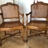 Regency Style Cabriolet Armchairs