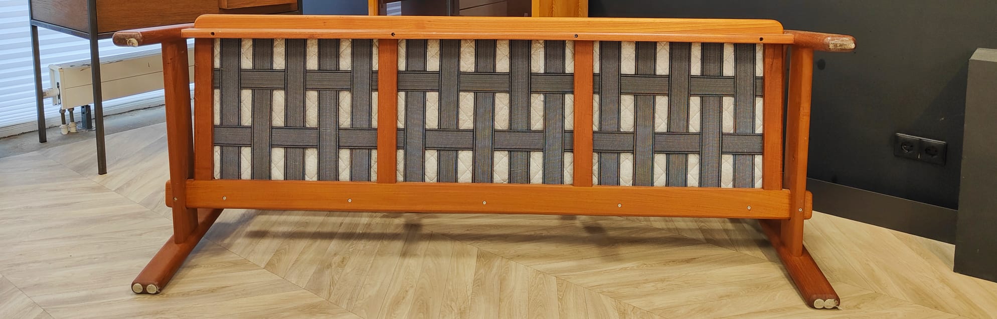 Danish mid century bank vintage sofa