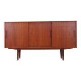 Teak highboard, Danish design, 1960s, production: Denmark