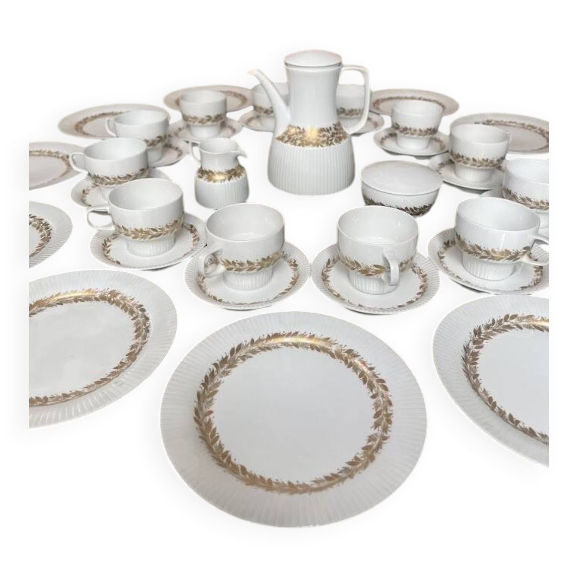 Rosenthal Studio Line Modulation Coffe Set by Tapio Wirkkala Germany 1970s