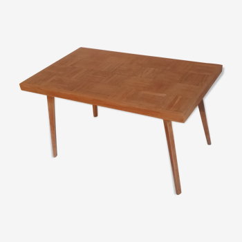 Scandinavian/ vintage design coffee table in chene.