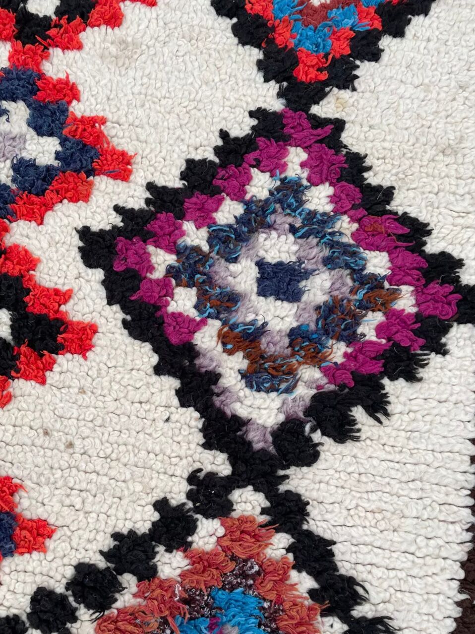 Moroccan carpet azilal 90x180 cm