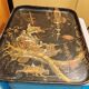 Ancient lacquered plateau
