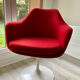 Fauteuil Tulip pivotant par Eero Saarinen