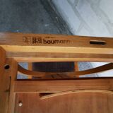 Pair of vintage Baumann Argos chairs Henri JULIEN