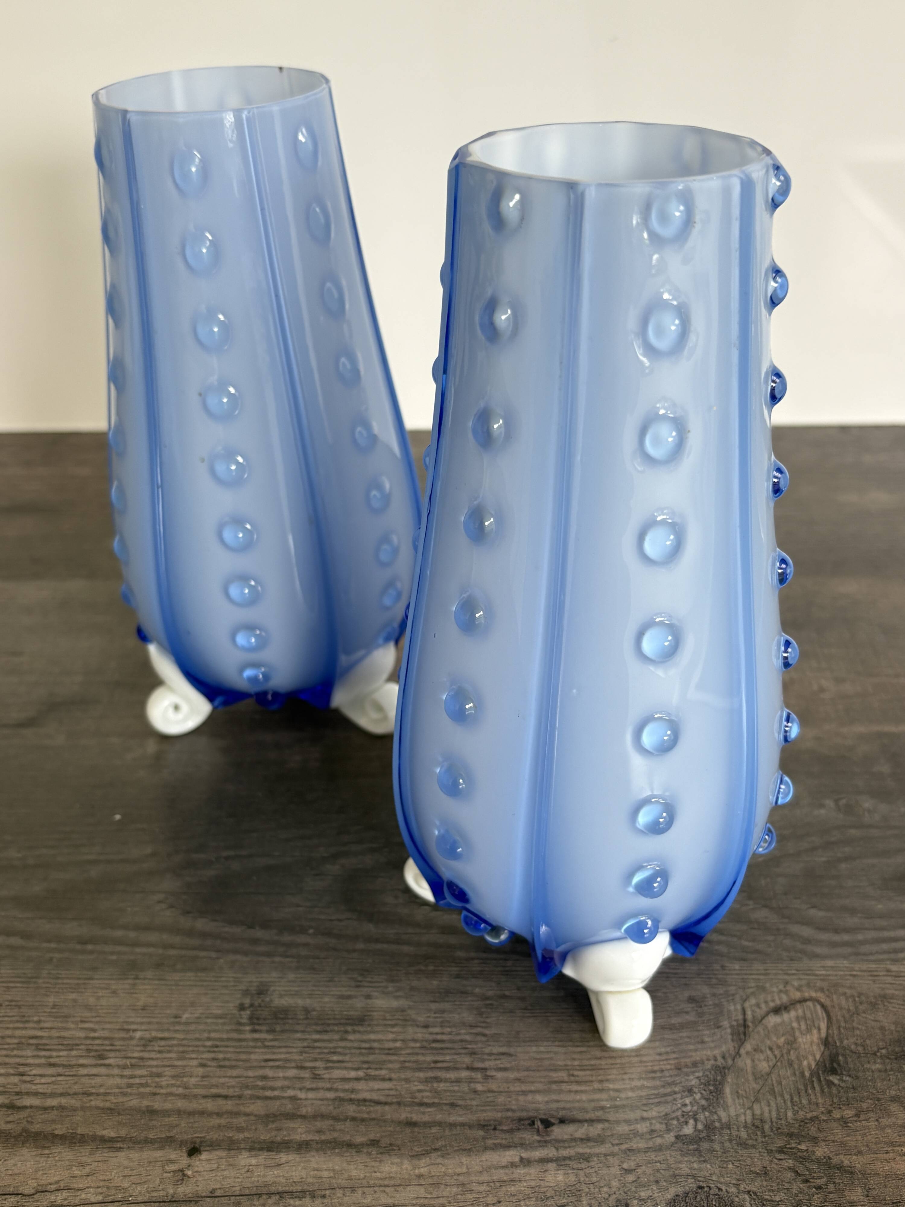 Pair of vintage Murano vases