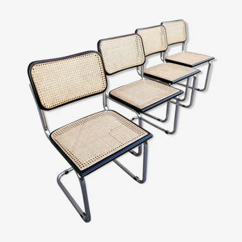 Chaises Cesca B32 par Marcel Breuer