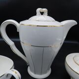 Céranord pourer, creamer and sugar bowl