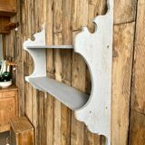 Old patinated shelf